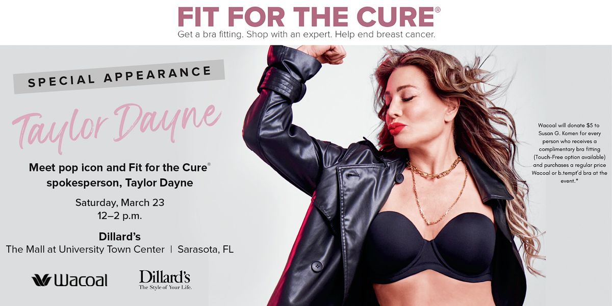Fit for the Cure® bra fitting event at Belk — Shelter Cove Towne Centre
