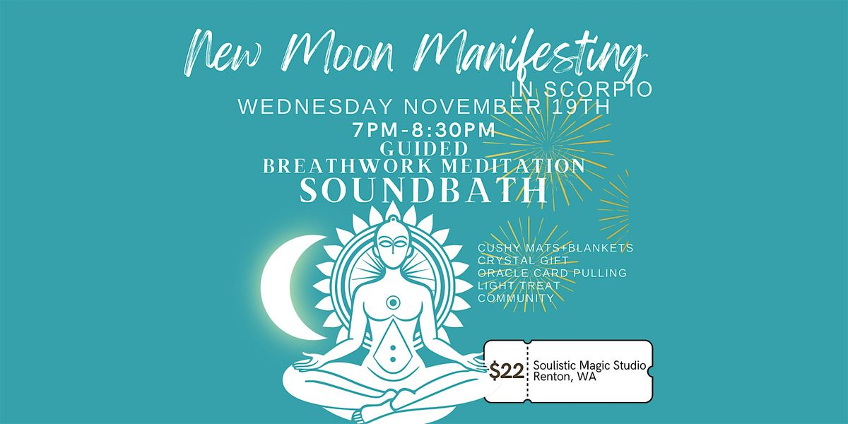 WEEKLY 7PM Guided Breathwork Meditation X Soundbath