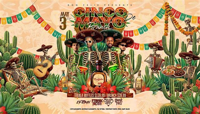 MAY 3RD BRUNCH 5 DE MAYO EDITION DJ MEGAJAY FRANK ROTH @DONFELIX at Don ...