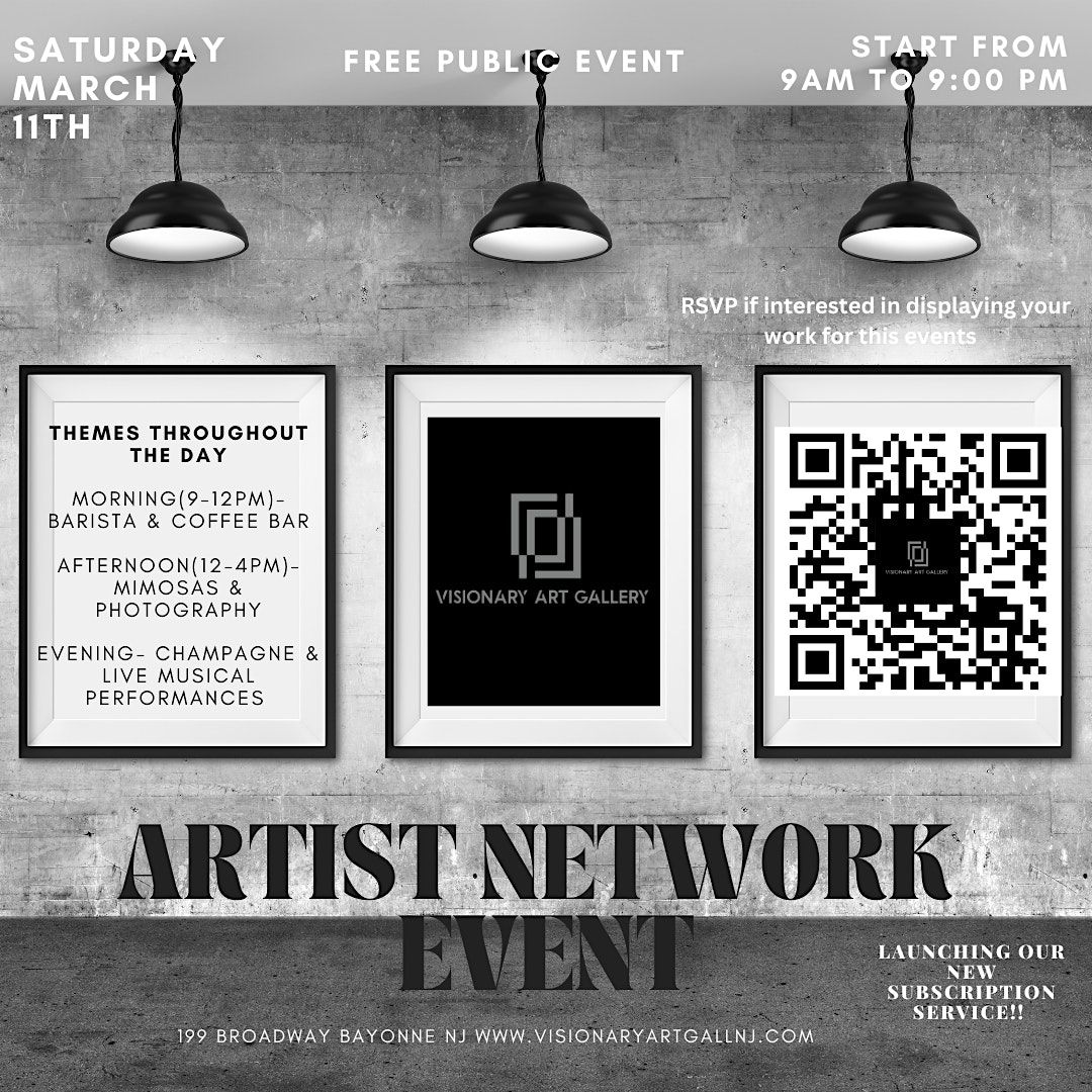Artist Networking Event Presented by Visionary Art Gallery 199