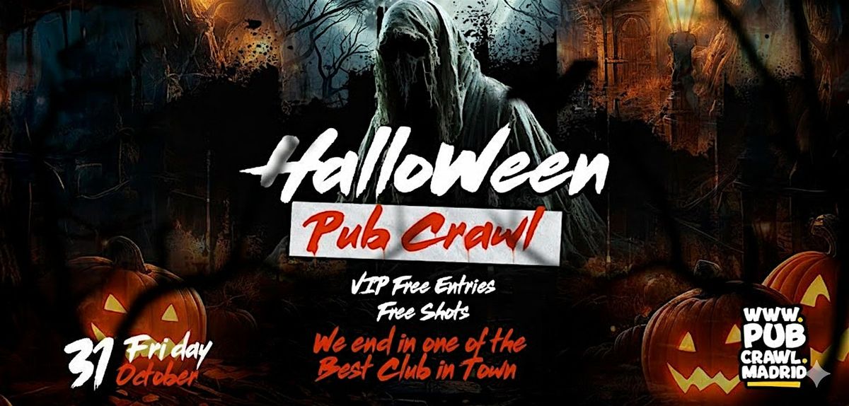 Halloween Pub Crawl Madrid 2025