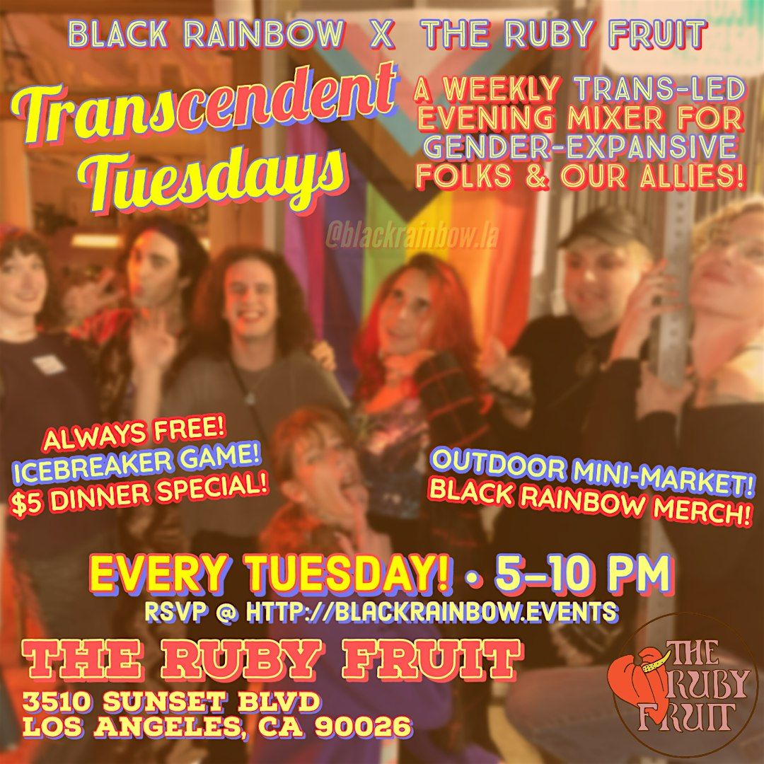 TRANScendent Tuesdays: A *WEEKLY* Trans-Led Gender-Expansive Evening Mixer!