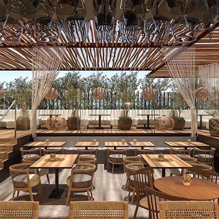 OH LA LA Rooftop Brunch in Santa Monica with DJ & French Cuisine!