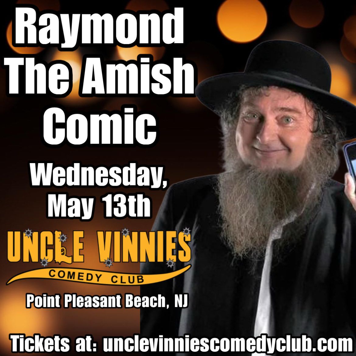 Raymond The Amish Comic at Uncle Vinnies Comedy Club
