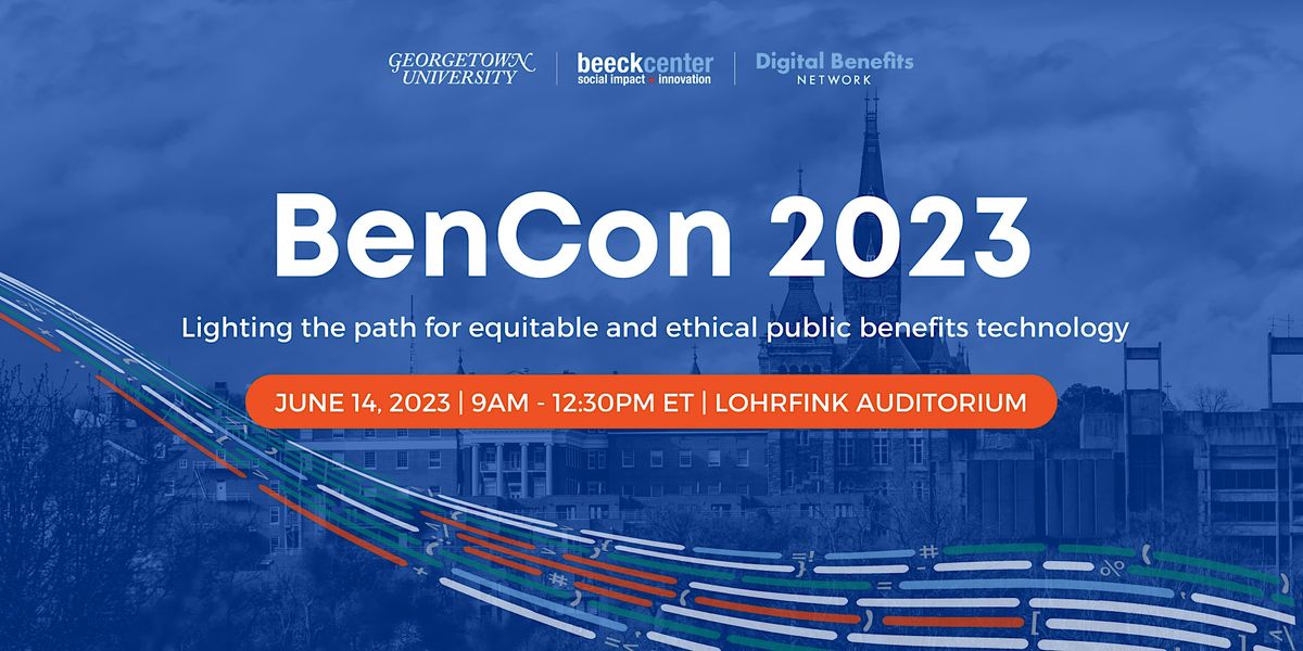 Live from BenCon 2023 (On Campus) at Georgetown University McDonough ...