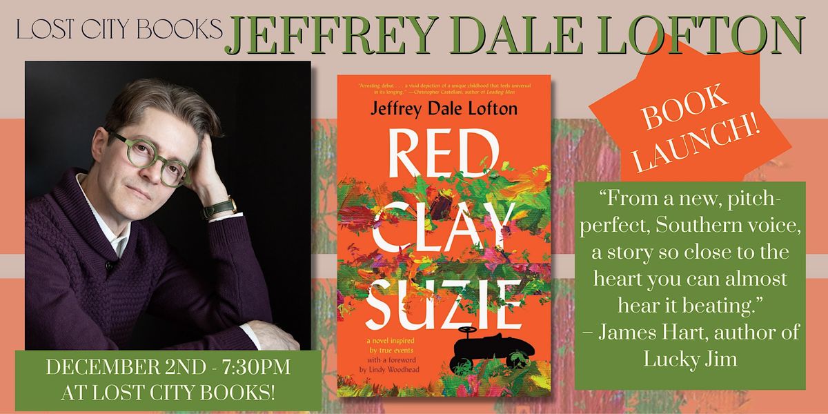 Book Launch Red Clay Suzie by Jeffrey Dale Lofton 2467 18th St NW