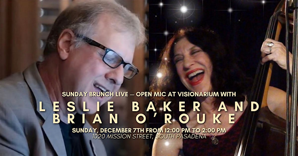 \u2728 Sunday Brunch Live \u2014 Open Mic at Visionarium! \u2728
