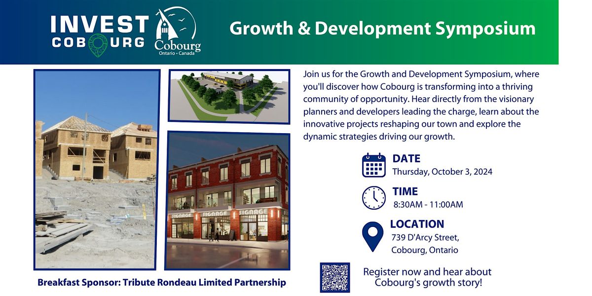 Growth and Development Symposium Venture13, Cobourg, ON October 3, 2024