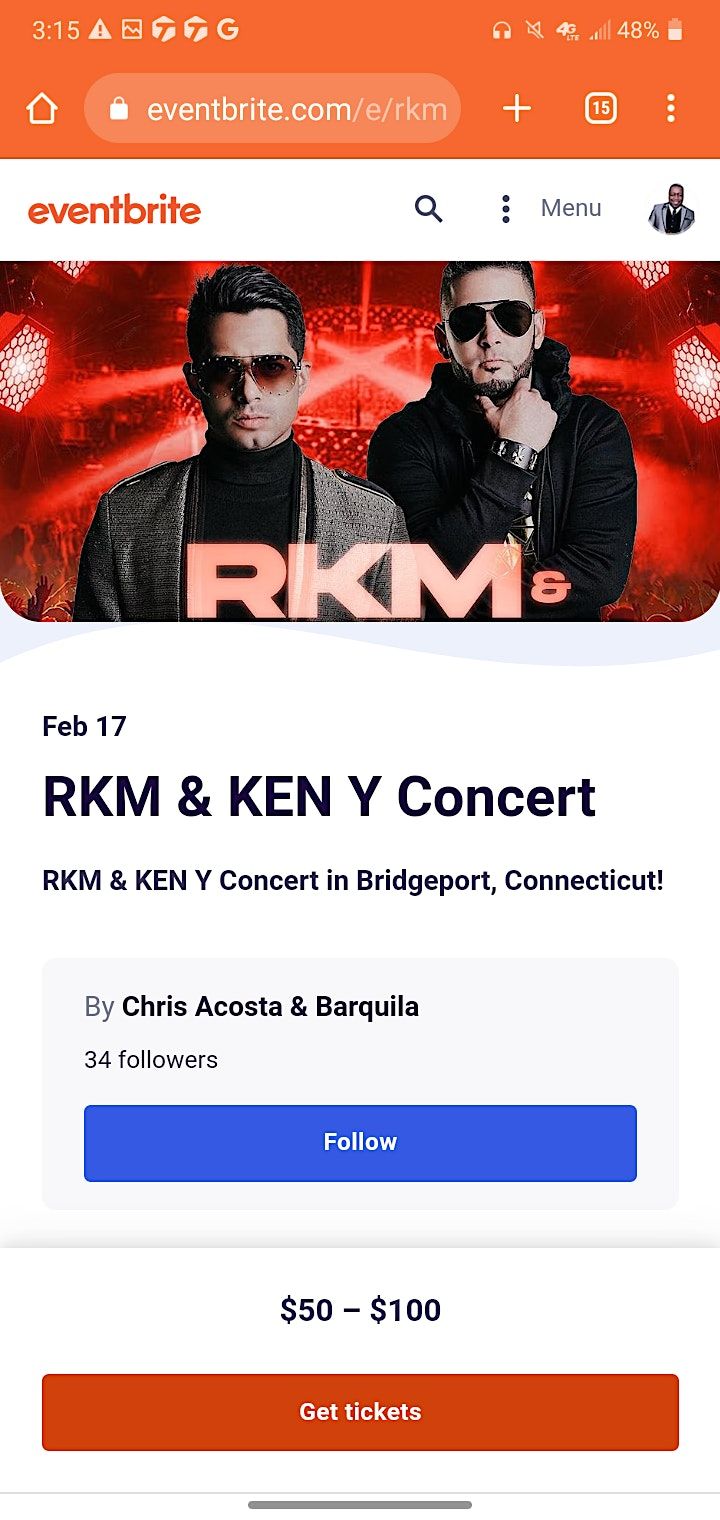 RKM & KEN Y Concert 61 Hurd Ave, Bridgeport, CT February 17 to