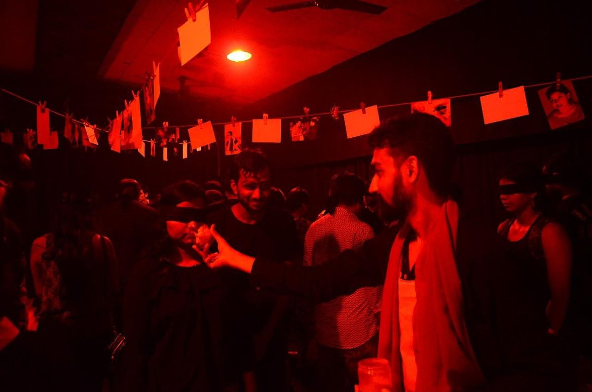 Darkroom V4.0 An Immersive Sensory Experience Red Sandcastle