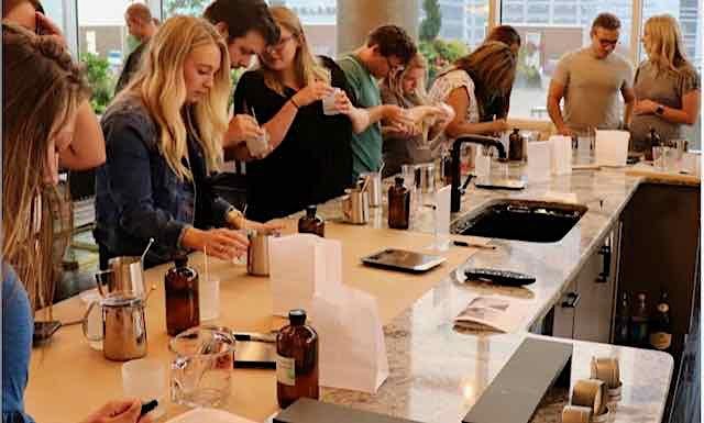 Candle Making Experience | Illuminations Wine | Mallory Candle Co