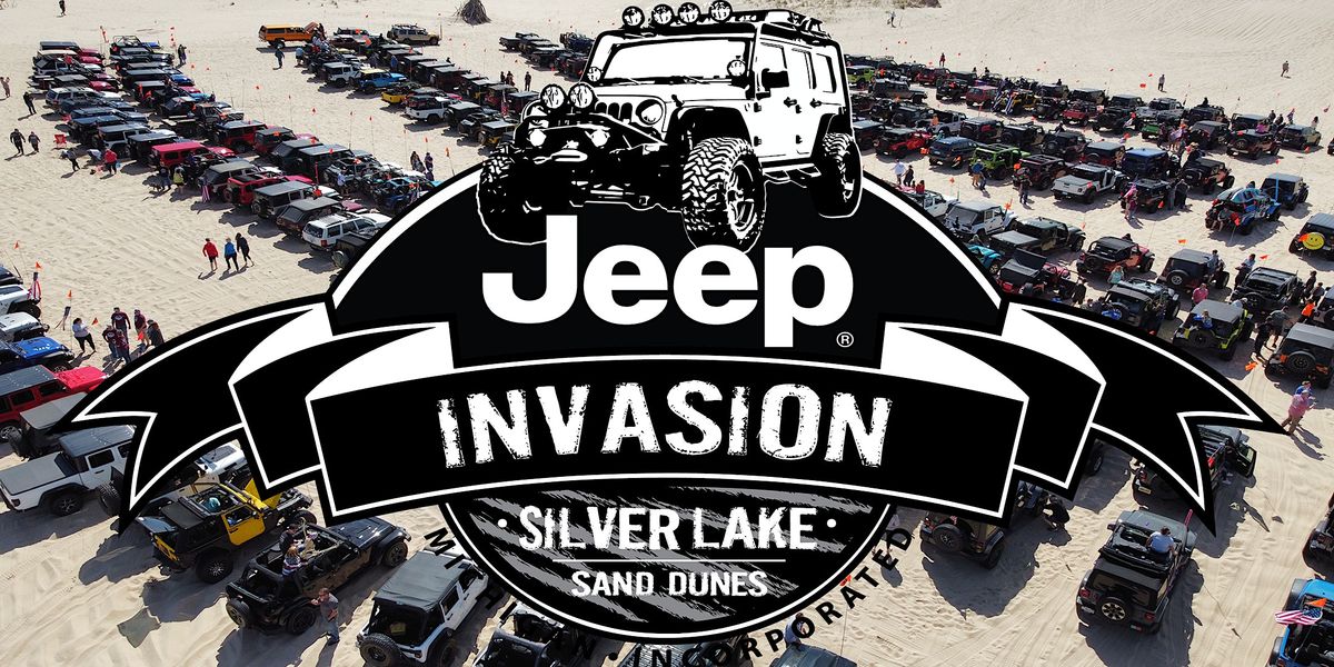 2023 Silver Lake Sand Dunes Jeep Invasion Golden Township Park at