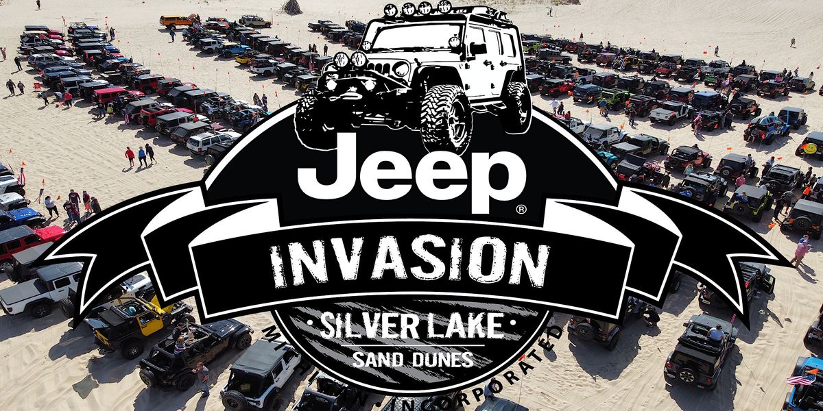 2025 Silver Lake Sand Dunes Jeep Invasion Golden Township Park at