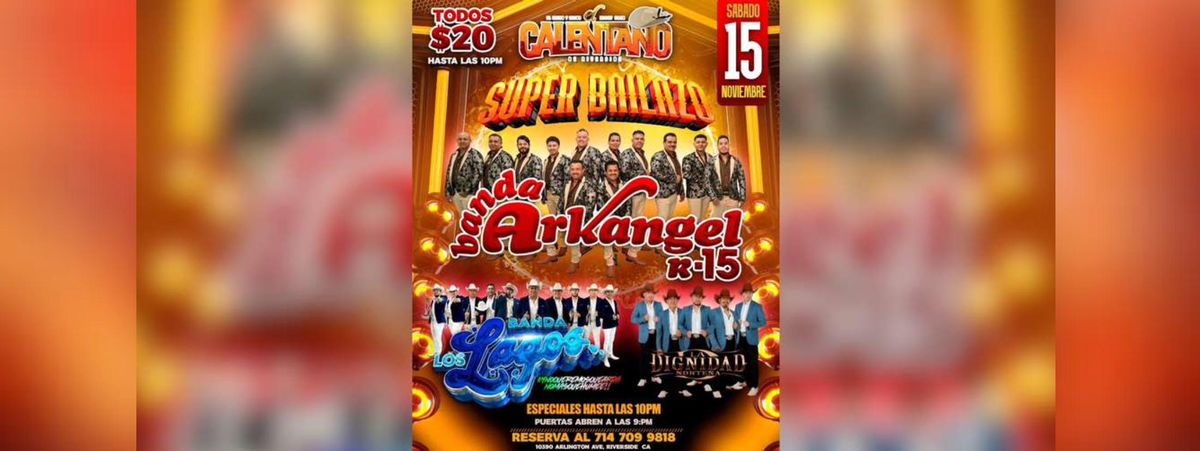 BANDA ARKANGEL R-15 ,BANDA LOS LAGOS & MAS