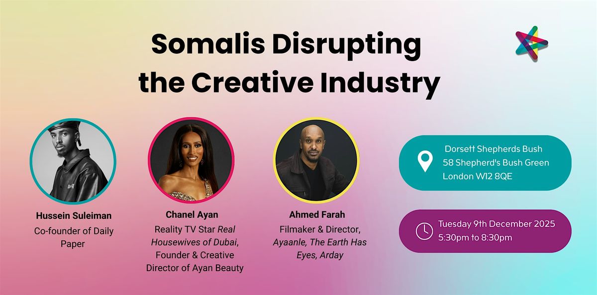 Somalis Disrupting the Creative Industry