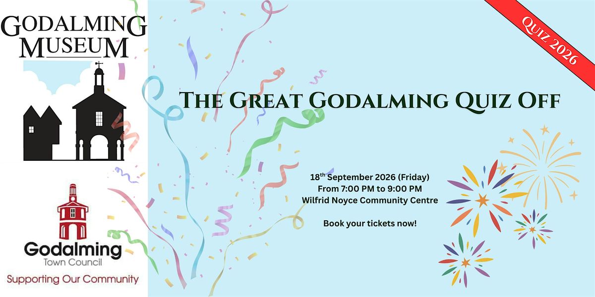 The Great Godalming Quiz-Off \u2013 Charity Quiz Night