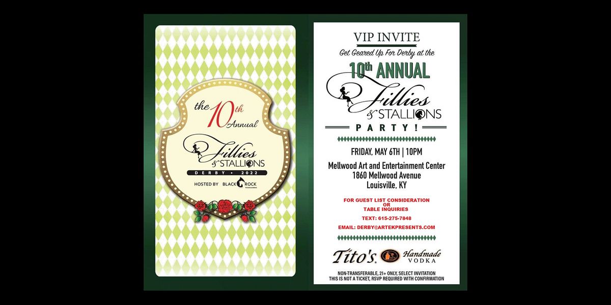 Fillies & Stallions Derby's Eve Party