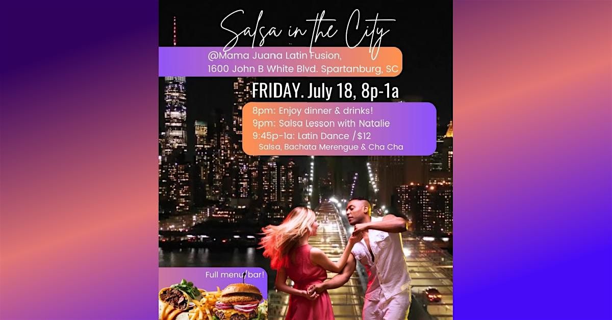Salsa in the City Dance, Bachata Too!