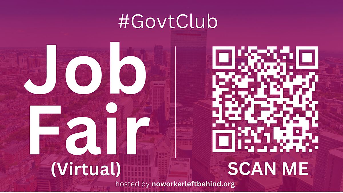 #GovtClub Virtual Job Fair \/ Career Expo Event #Charlotte