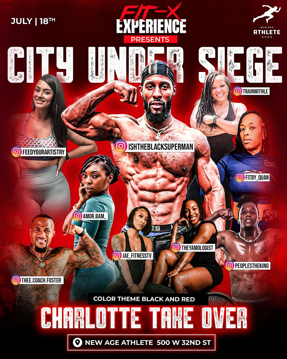 (Thee.Coach.Foster)FIT-X EXPERIENCE PRESENTS:  CITY UNDER SEIGE