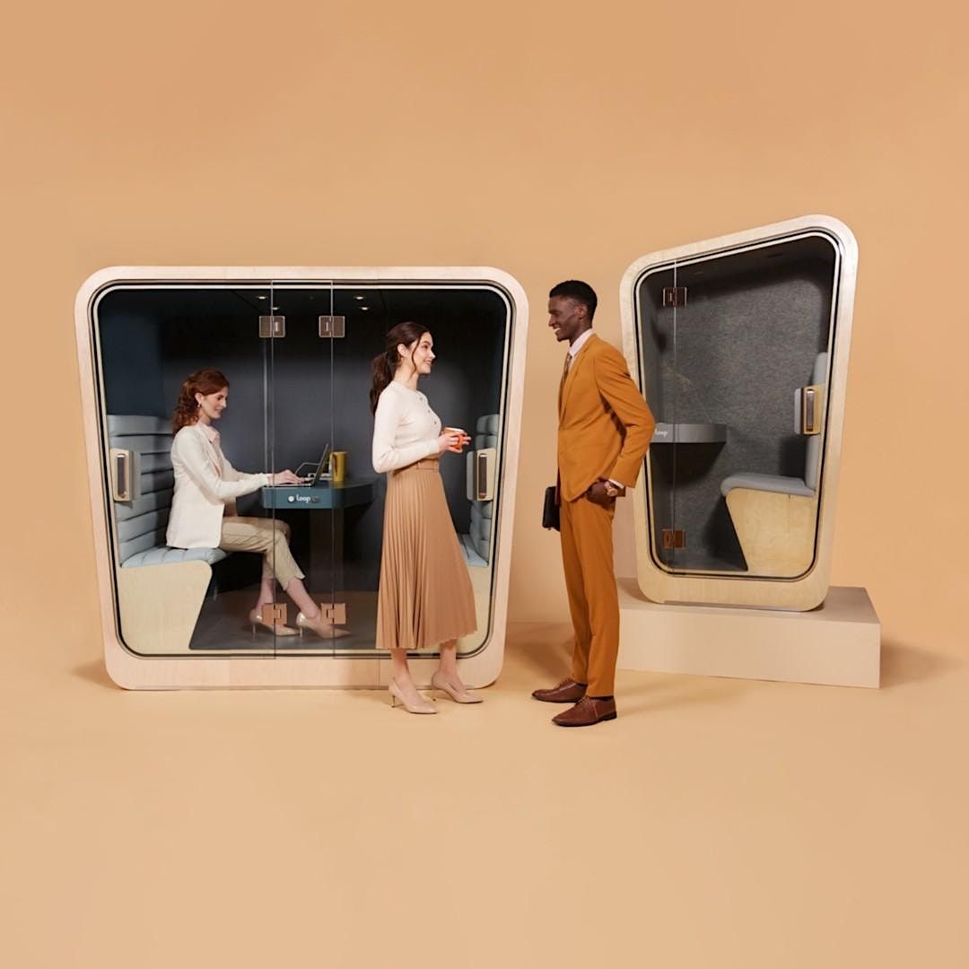 Onetwosix Design\/Loop Phone Booths - Hybrid Workspace Design Competition!