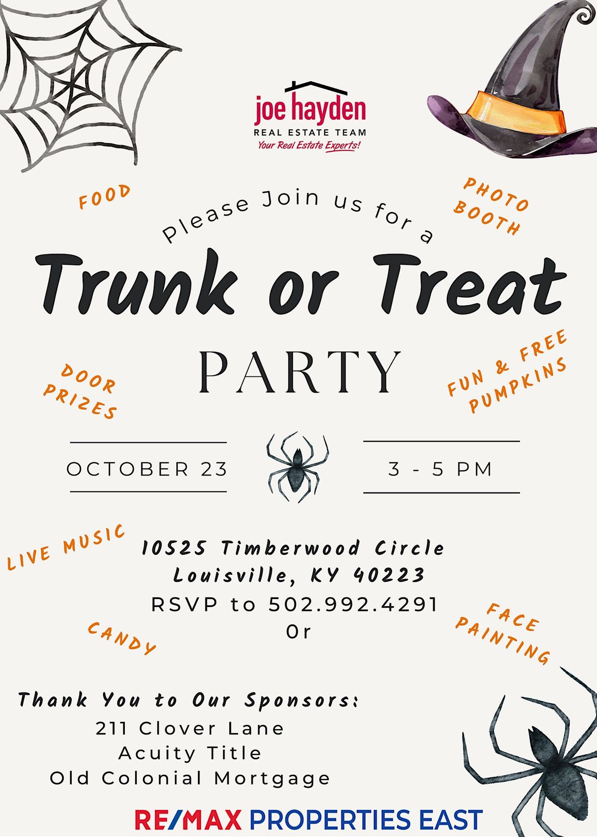 Trunk Or Treat With The Joe Hayden Real Estate Team 10525 Timberwood trunk-or-treat-with-the-joe-hayden-real-estate-team-10525-timberwood