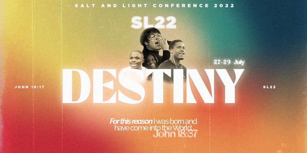 DESTINY Salt and Light Conference 2022 SL22 Europe for Christ