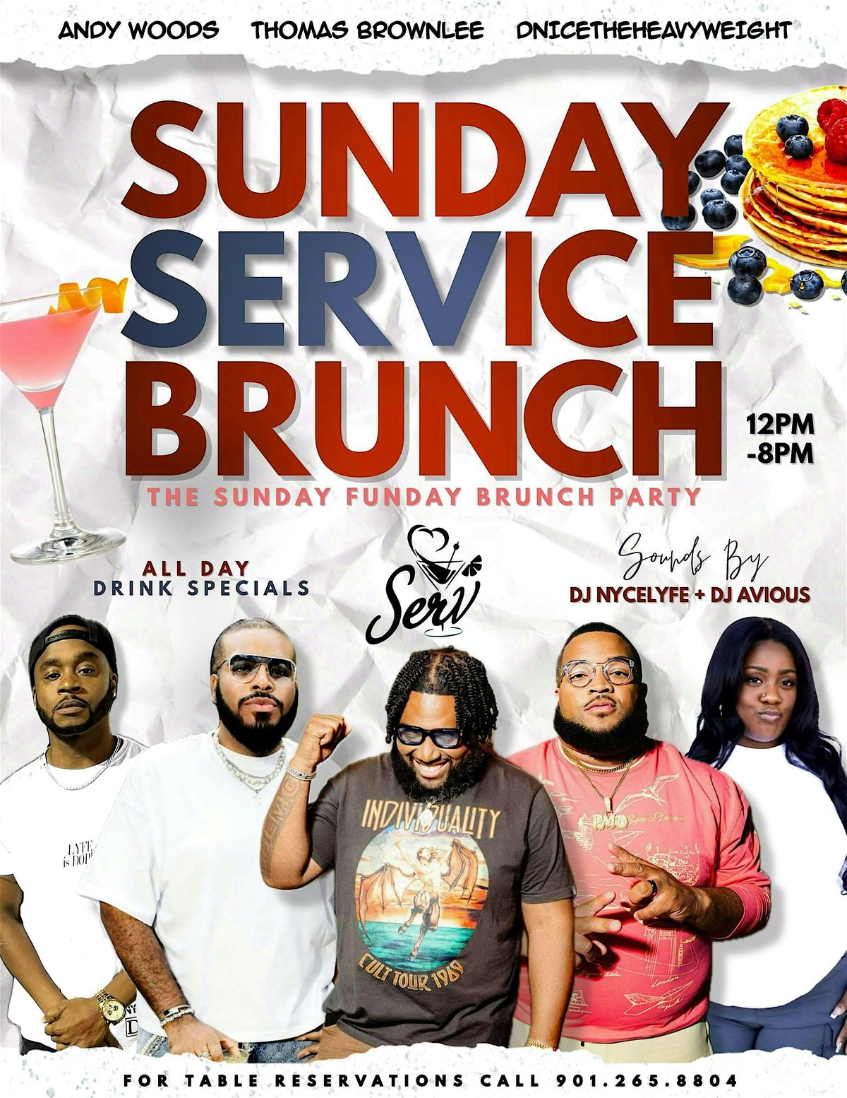 SUNDAY SERVICE BRUNCH PARTY