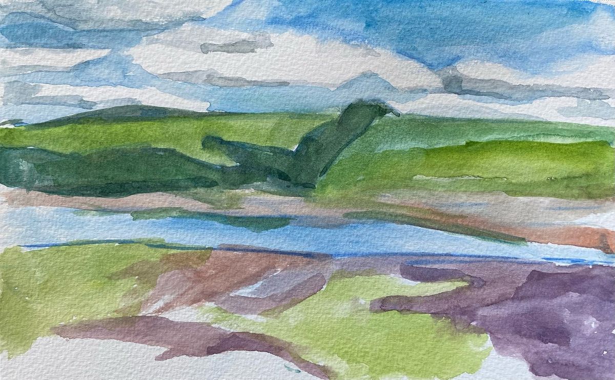 Introduction To Watercolour Landscape Painting Cass Art