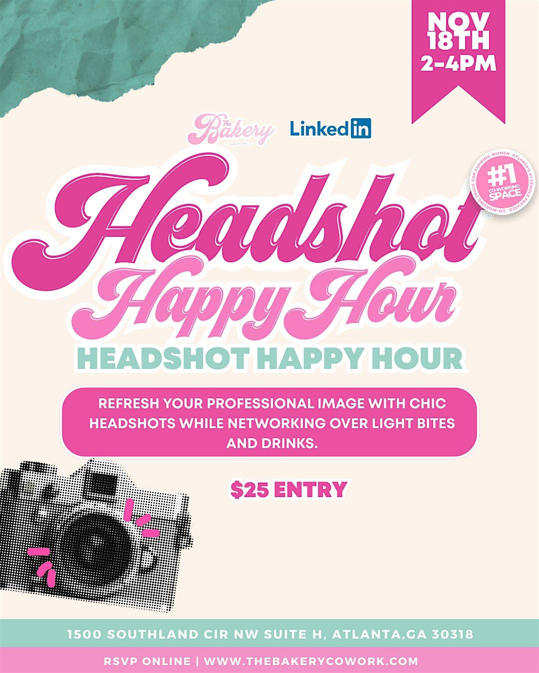 Headshot Happy Hour