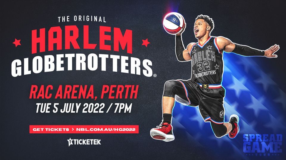 Harlem Globetrotters at RAC Arena, Perth
