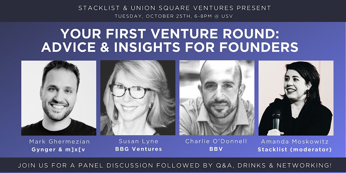 Your First Venture Round: Advice & Insights for Founders