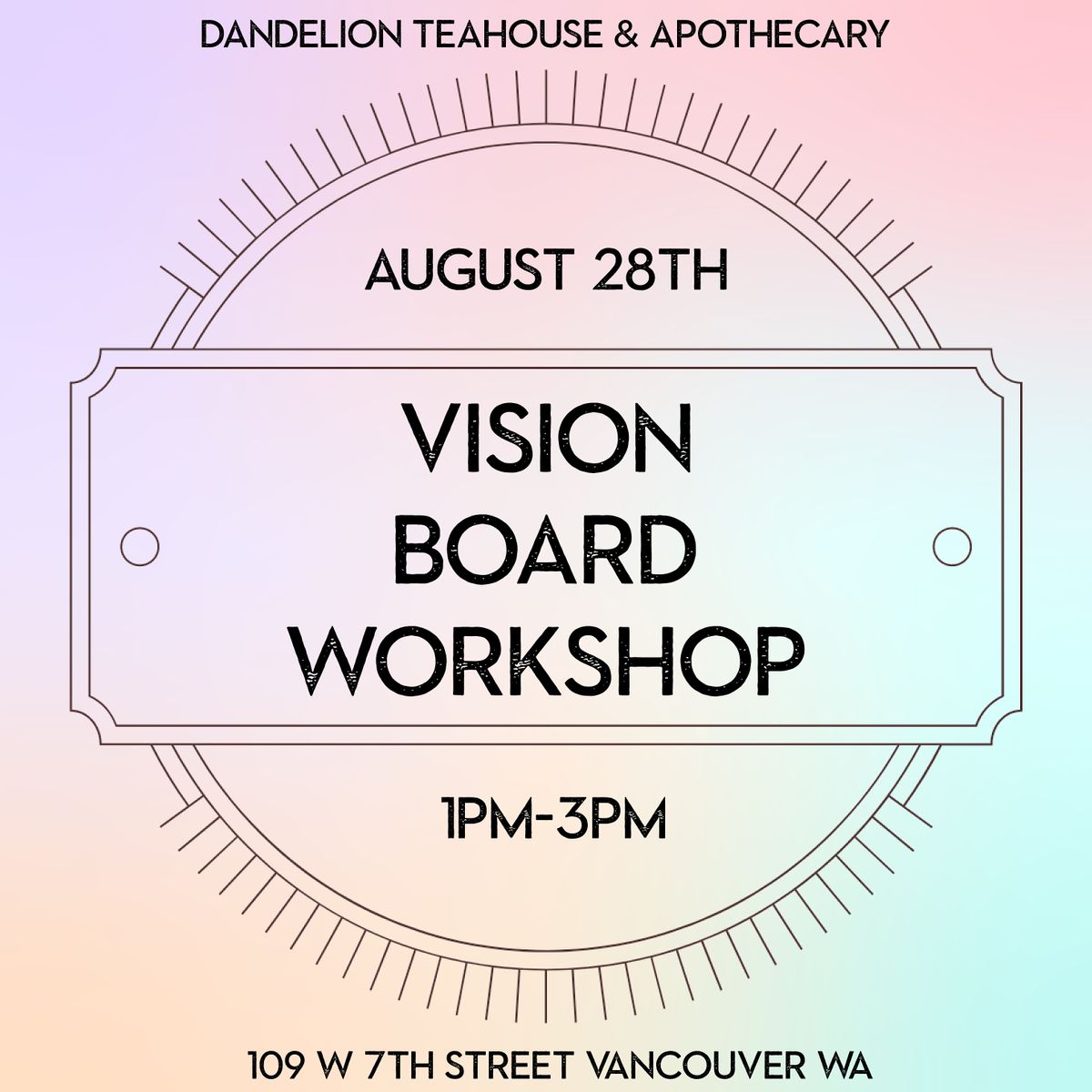 Vision Board Workshop
