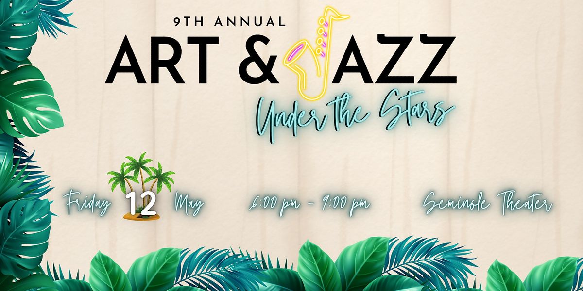 Le Jardins Art & Jazz Under The Stars Fundraiser | 18 N Krome Ave