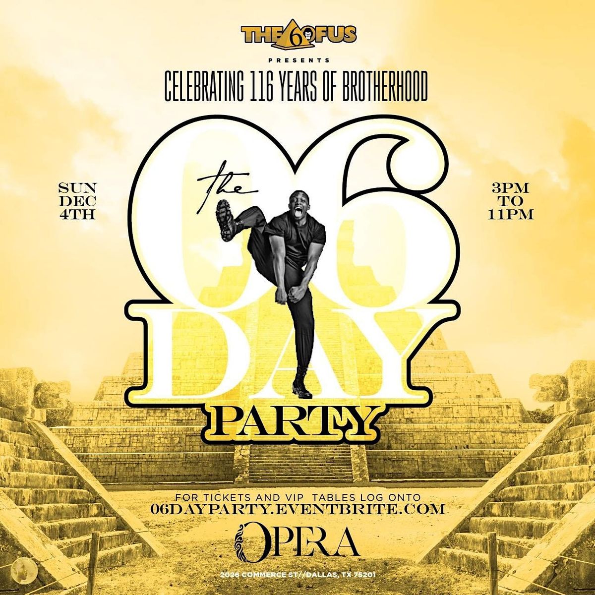 ALPHA PHI ALPHA FOUNDERS DAY CELEBRATION | OPERA, Dallas, TX | December