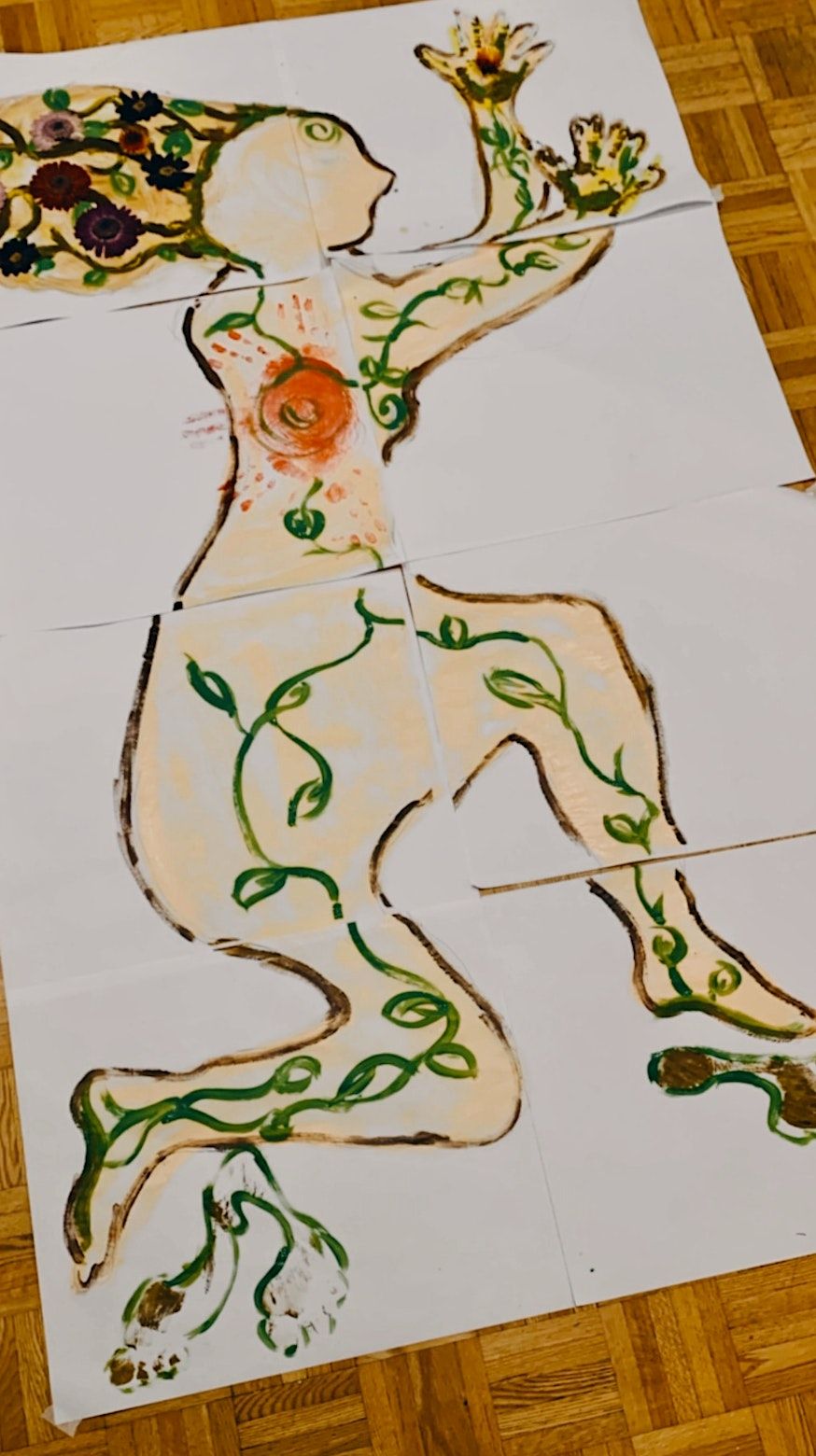 Somatic Body Mapping: Art Meets Movement