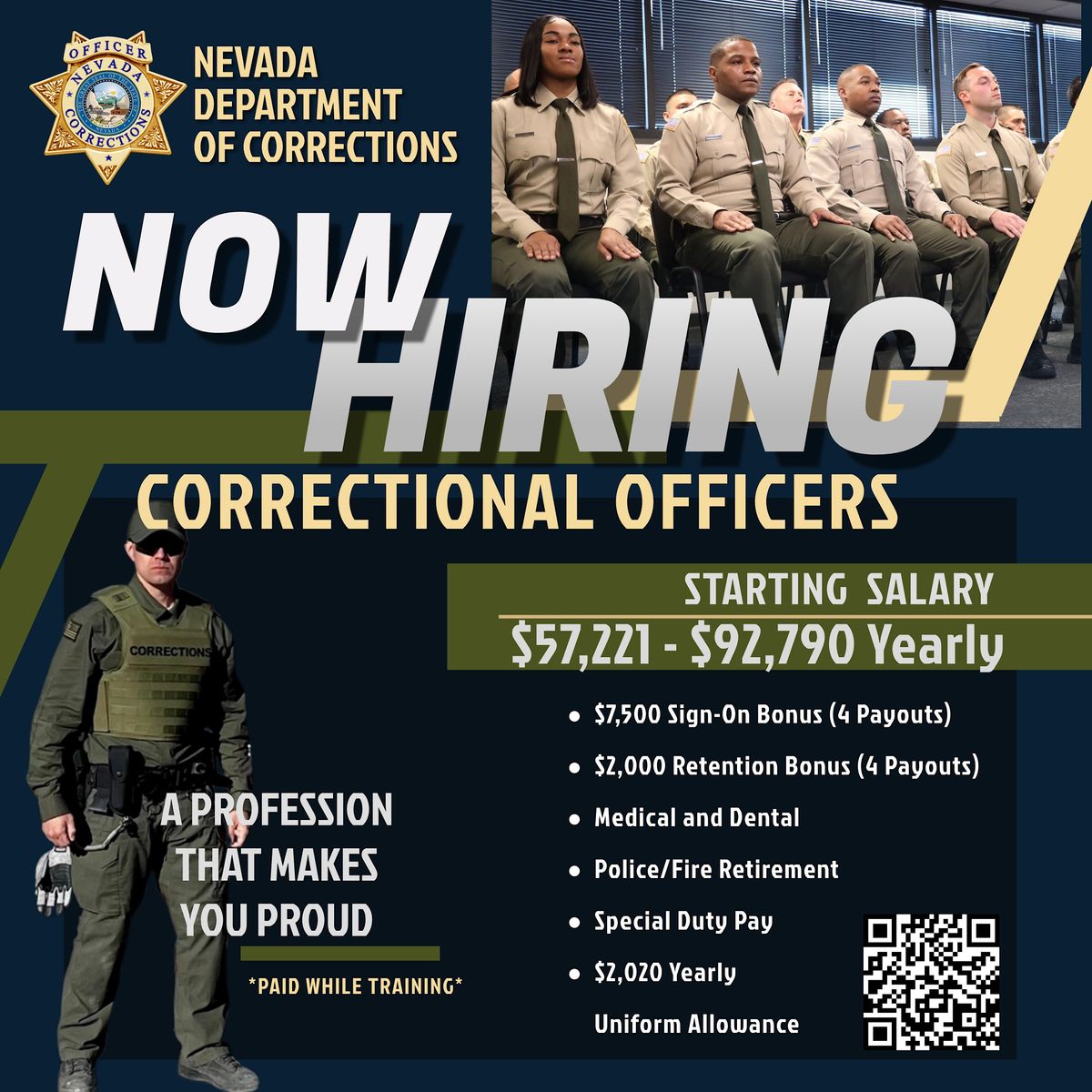 Nevada Department of Corrections Holds - All Day Hiring Event | Pearson ...