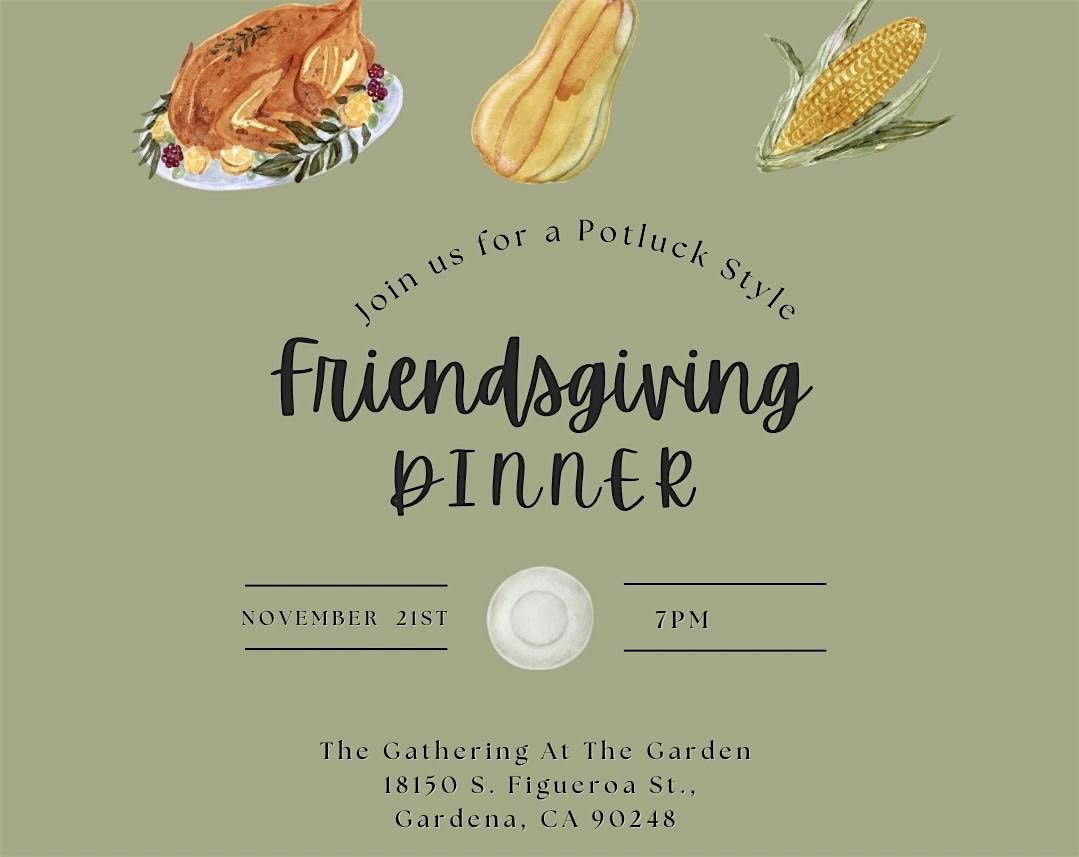 Young Adult Friendsgiving Service