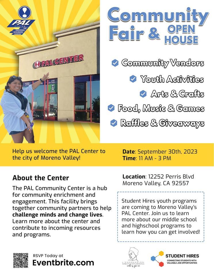 Community Mural and New Youth Center Open House