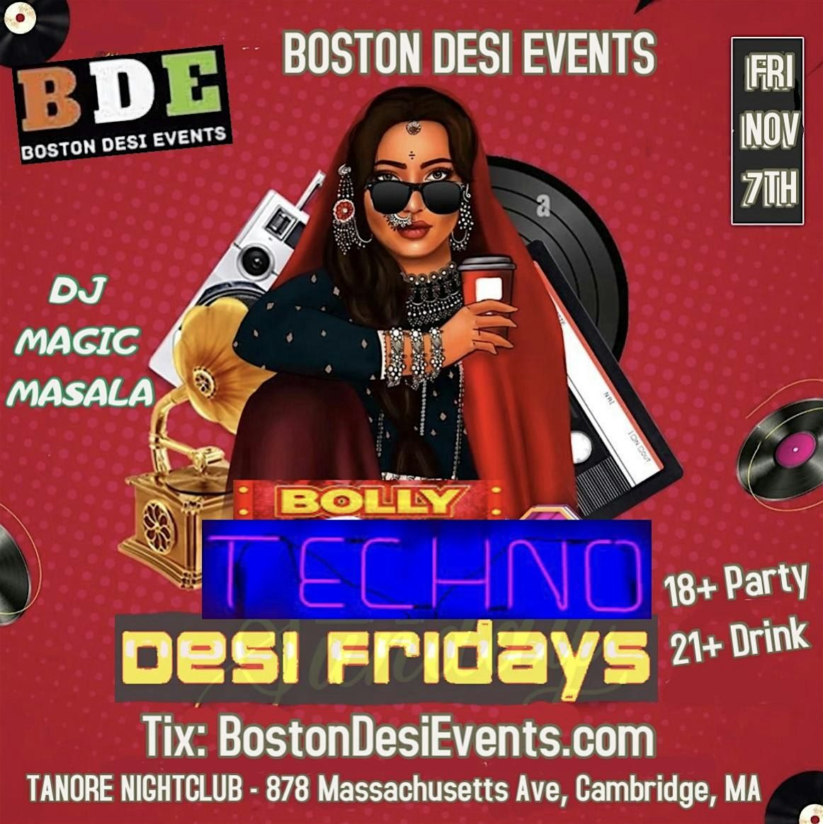 BollyTech @ Tanjore Nightclub w\/Dj Magic Masala