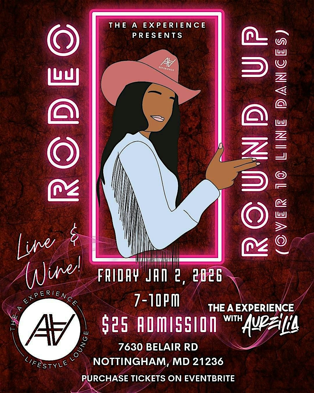Line & Wine "Rodeo Roundup"
