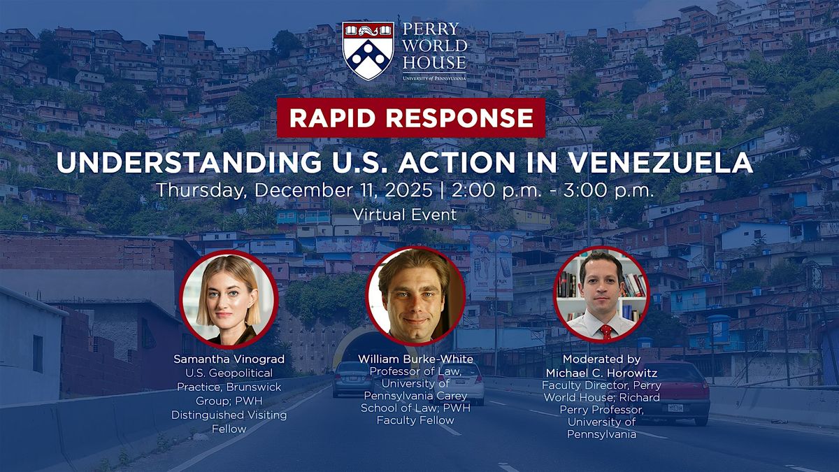 Understanding U.S. Action in Venezuela