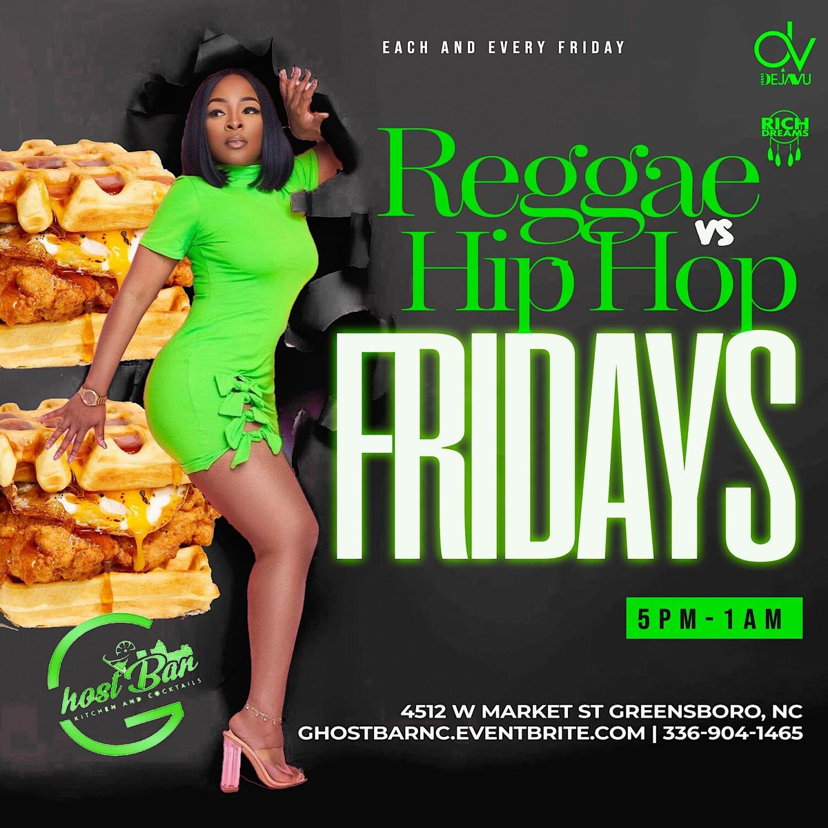Reggae Vs Hip Hop Fridays