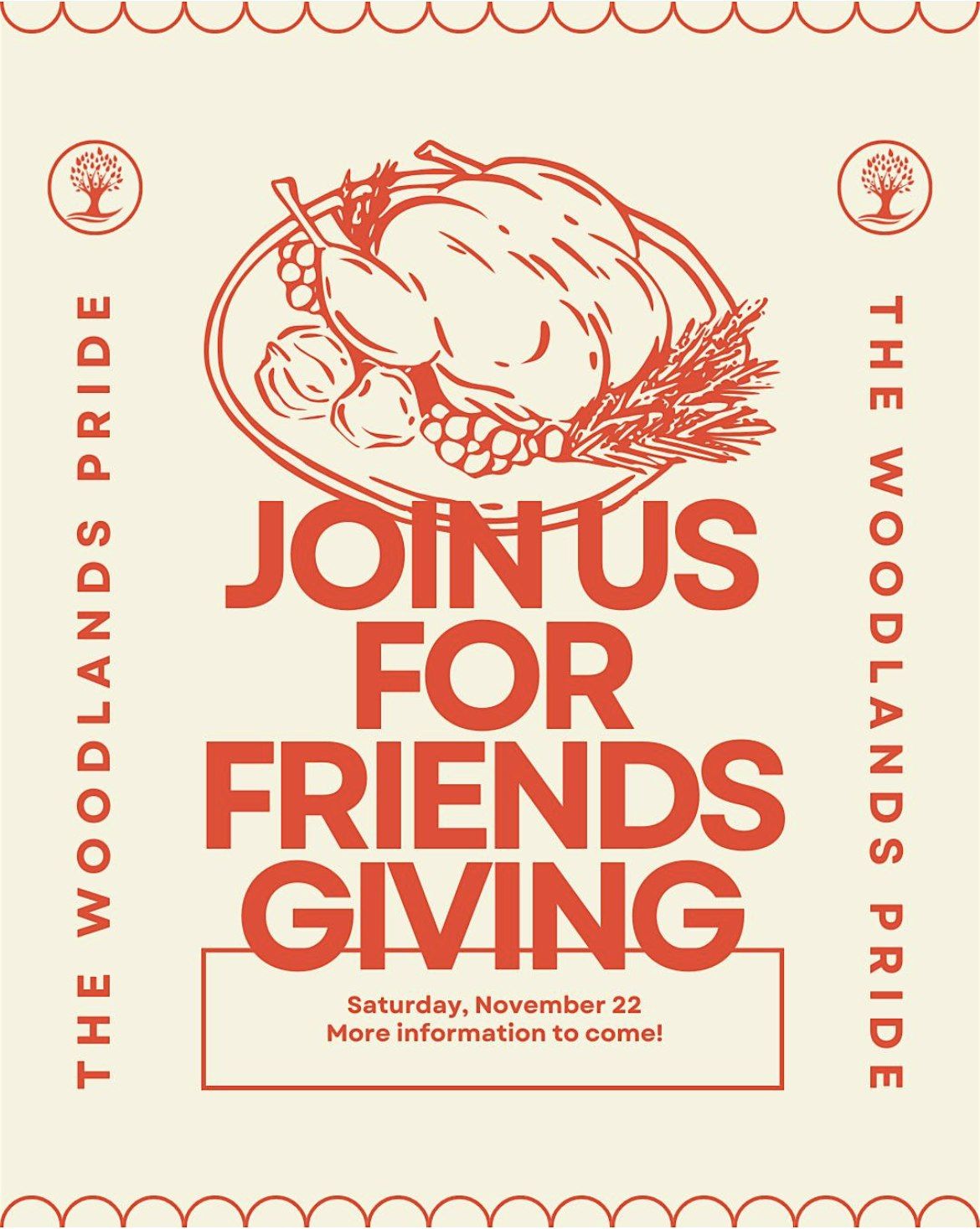 Join us for The Woodlands Pride Friendsgiving!