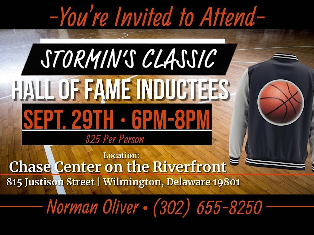 Stormins Classic Top 100 Basketball Hall of Fame Banquet Chase Center