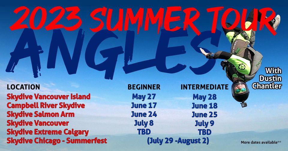 Intermediate Angle Camp - Campbell River Skydive