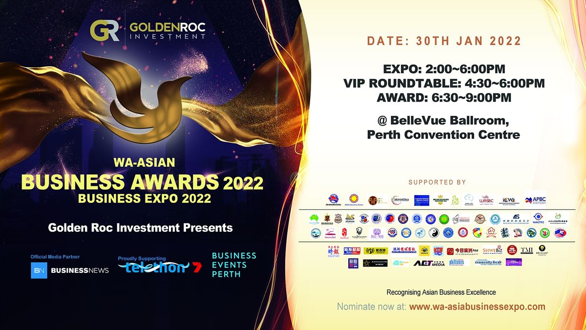 WA-Asia Business Expo & Inaugural Awards Gala 2022