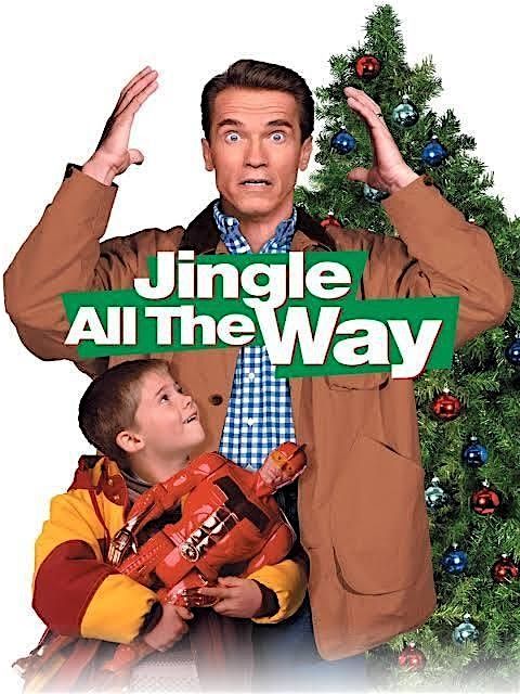 Projector movies @Flamingo House: Jingle All the Way (1996)