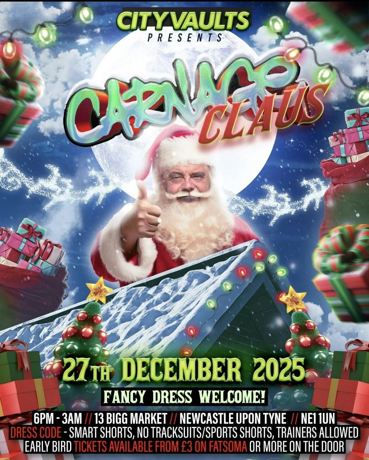 CARNAGE CLAUS @ CITY VAULTS