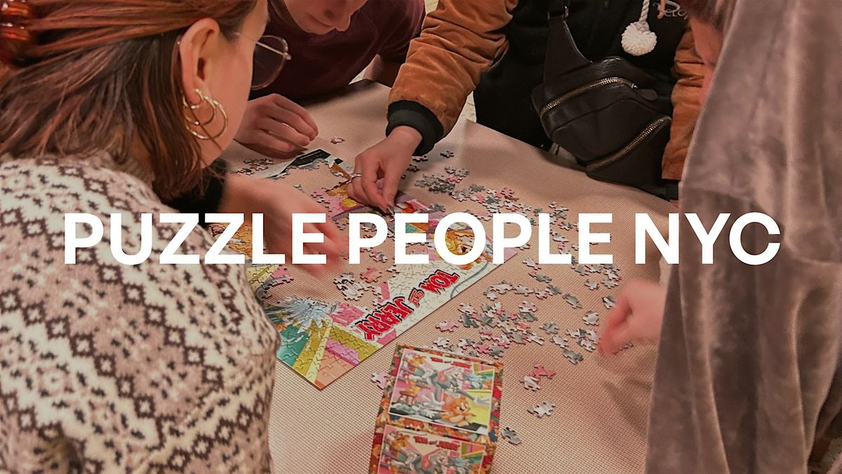 Puzzle People of NYC at Olly Olly Market